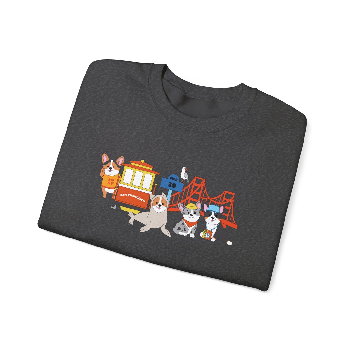 San Fran Corgs crewneck