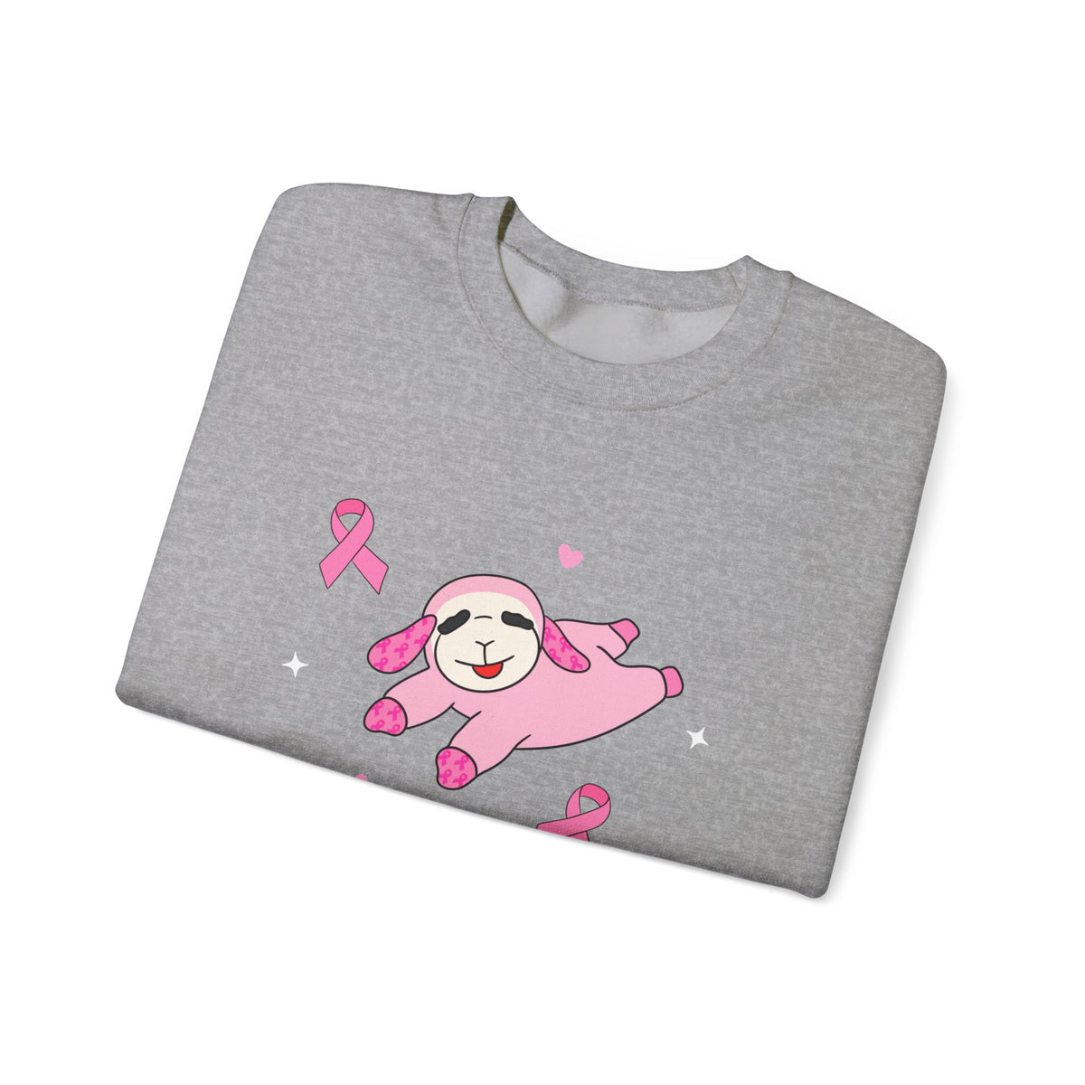 Breast Cancer Lamby Crewneck