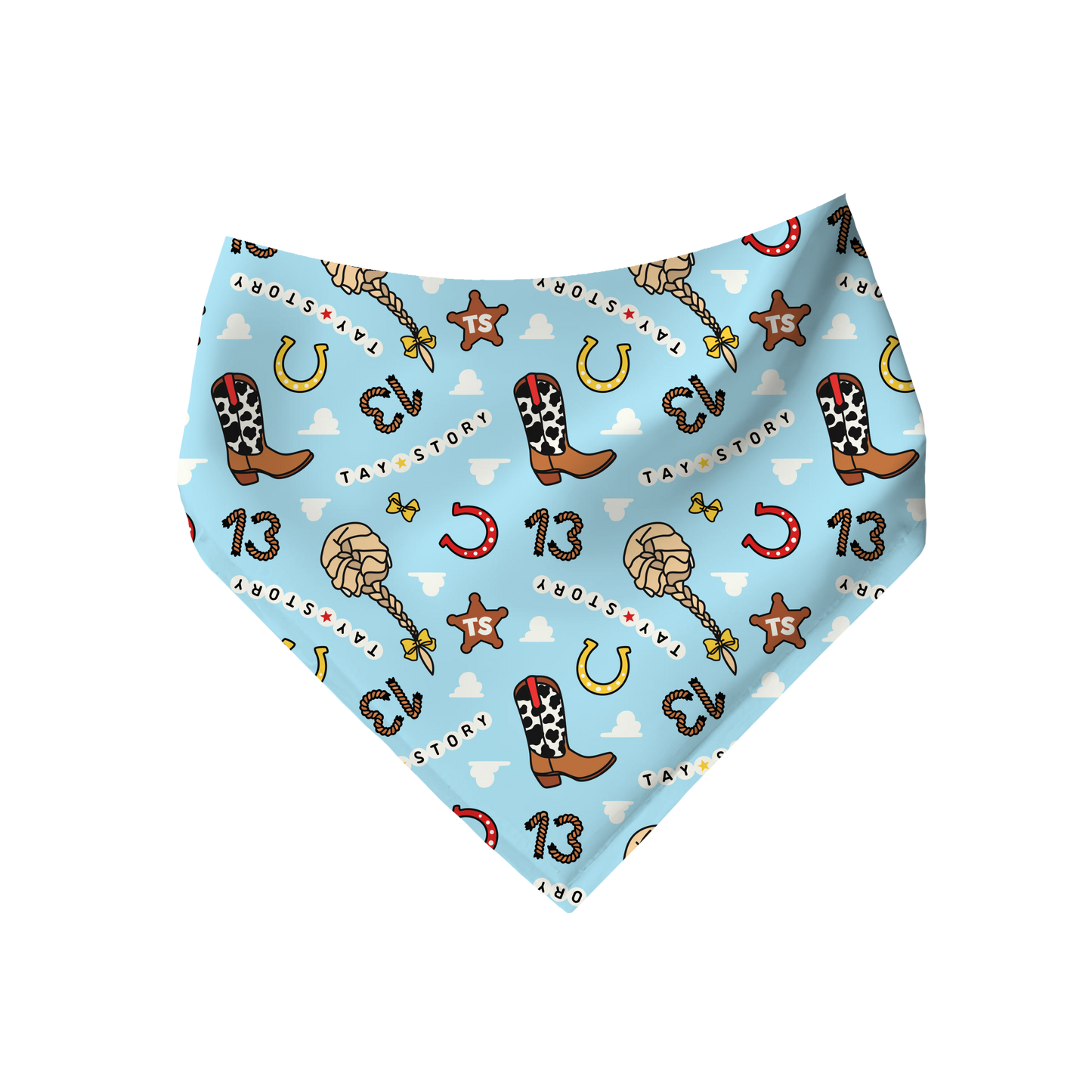 PRE-ORDER Toy Story (pick 2 prints for a custom reversible bandana)