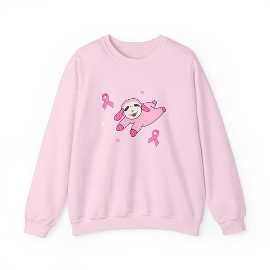 Breast Cancer Lamby Crewneck