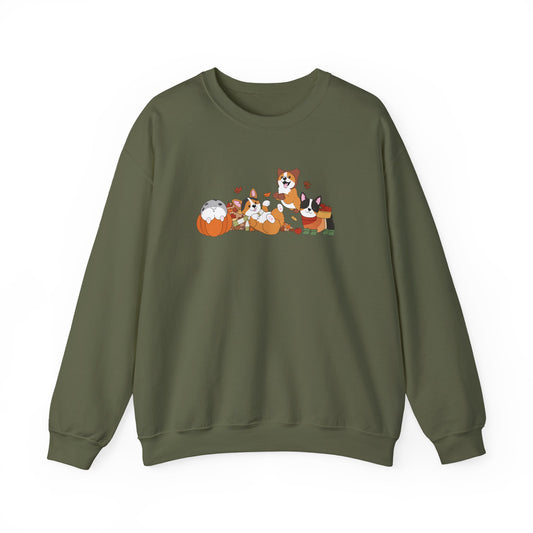 Fall Corgs crewneck