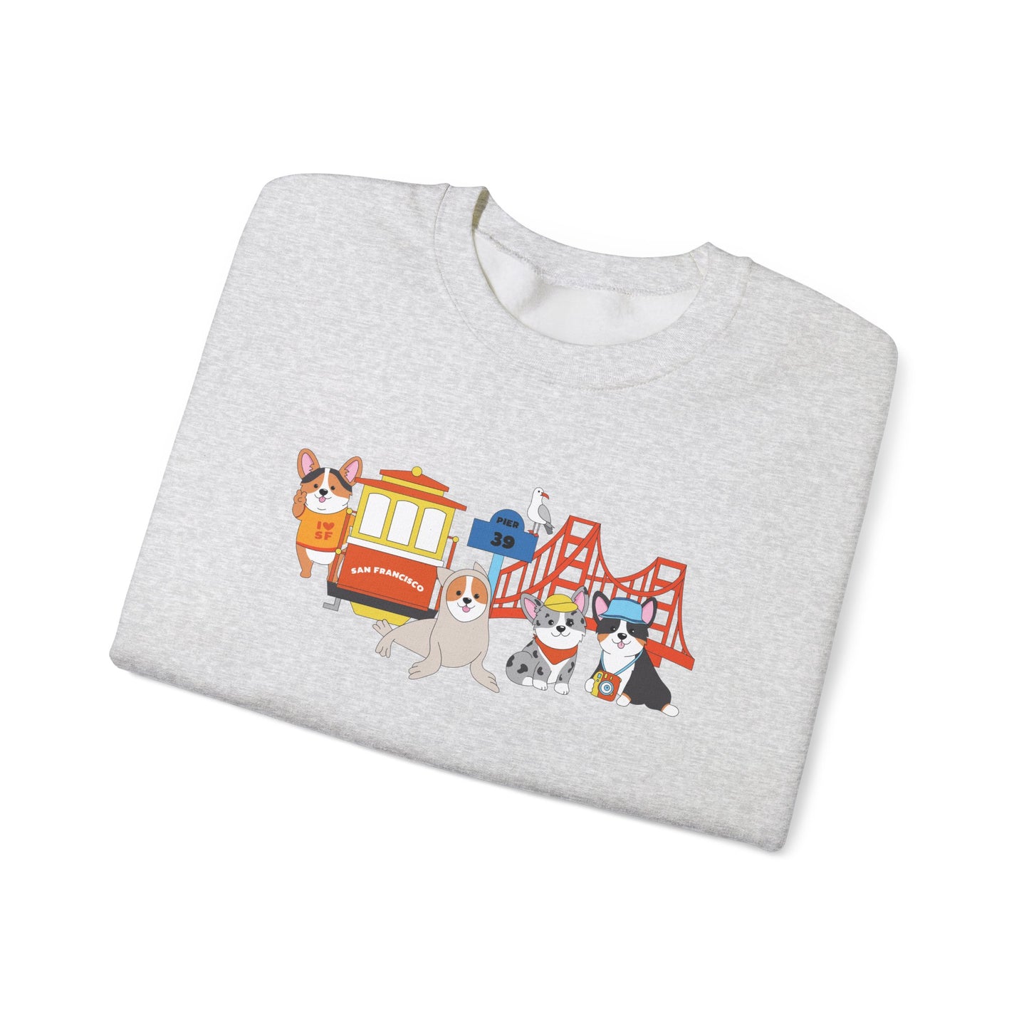 San Fran Corgs crewneck