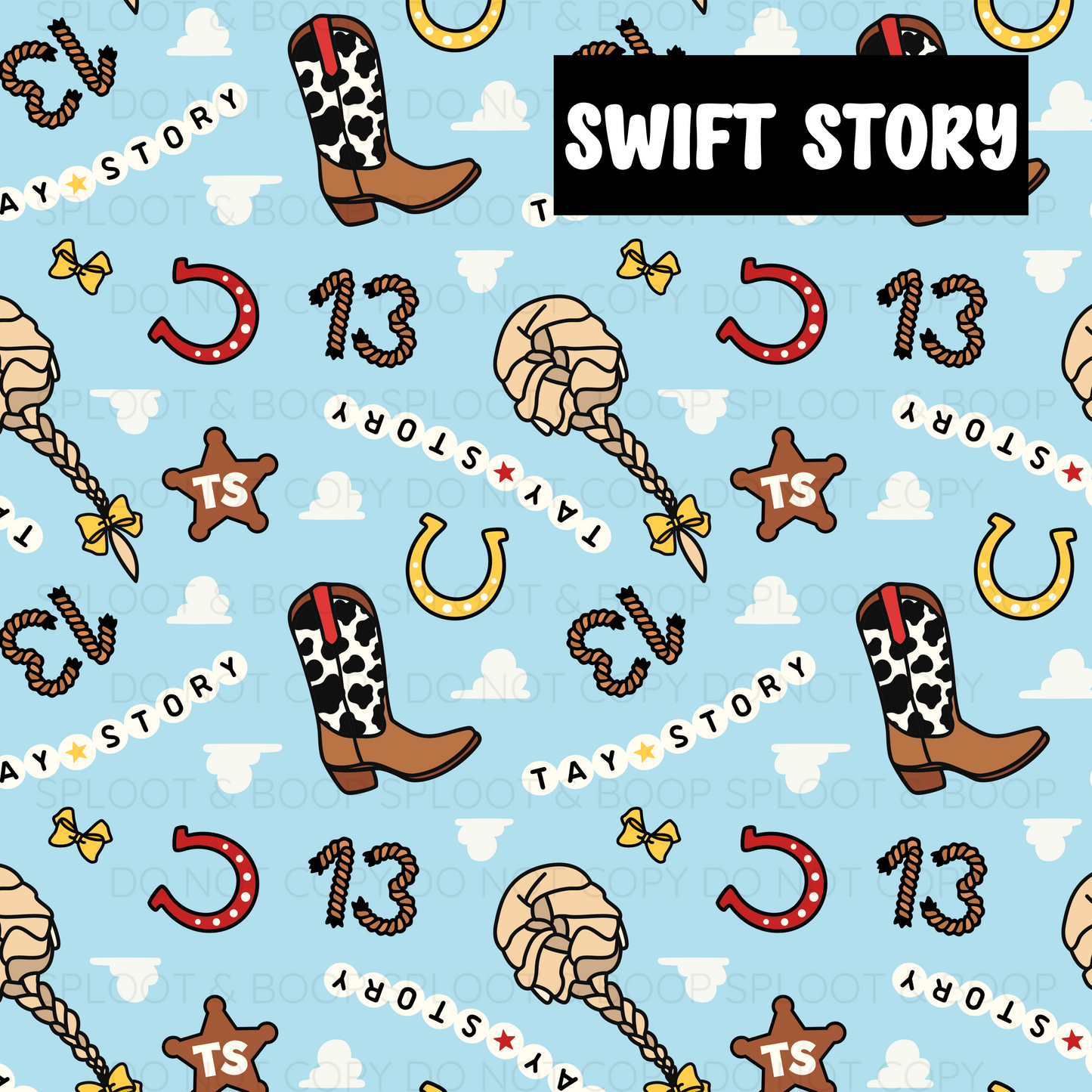 PRE-ORDER Toy Story (pick 2 prints for a custom reversible bandana)