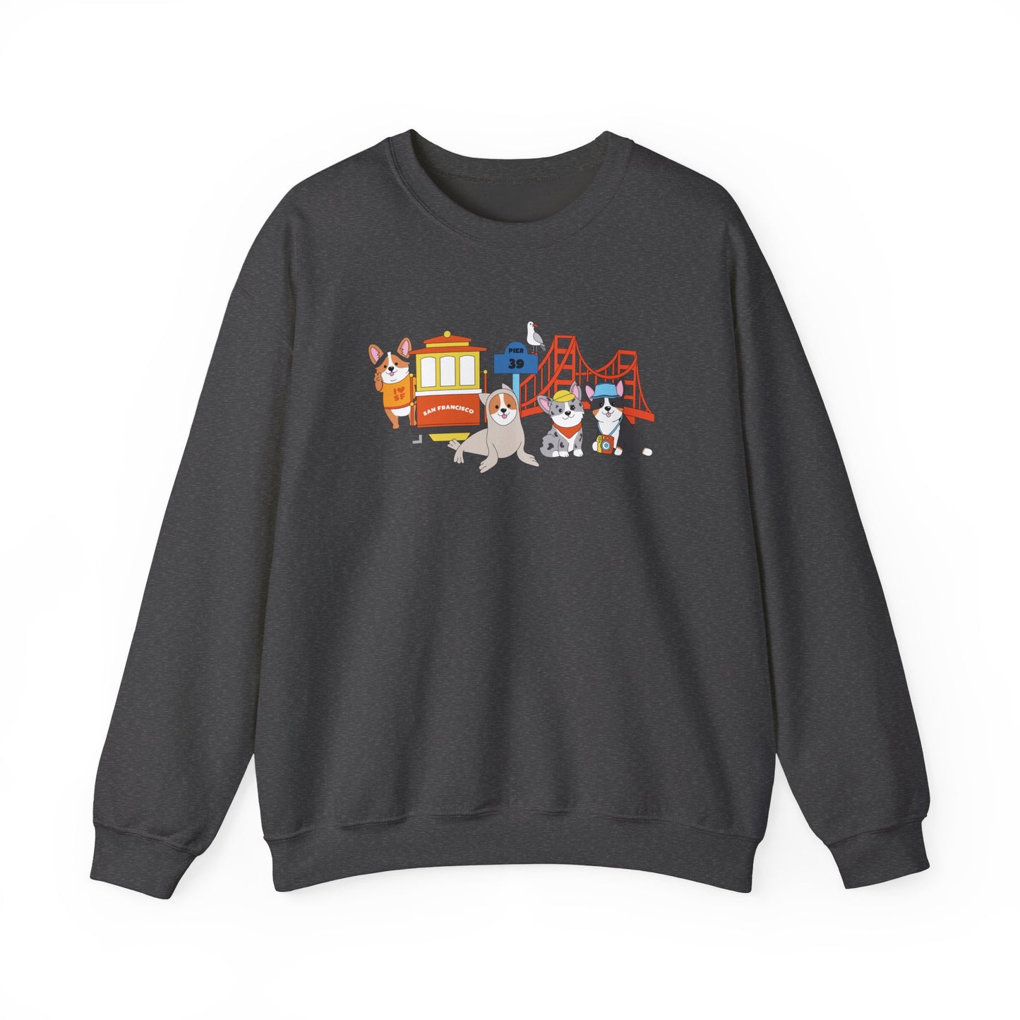 San Fran Corgs crewneck