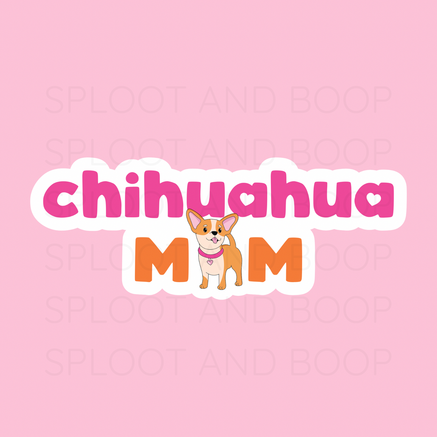 Chihuahua Mom sticker