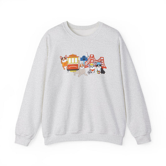 San Fran Corgs crewneck