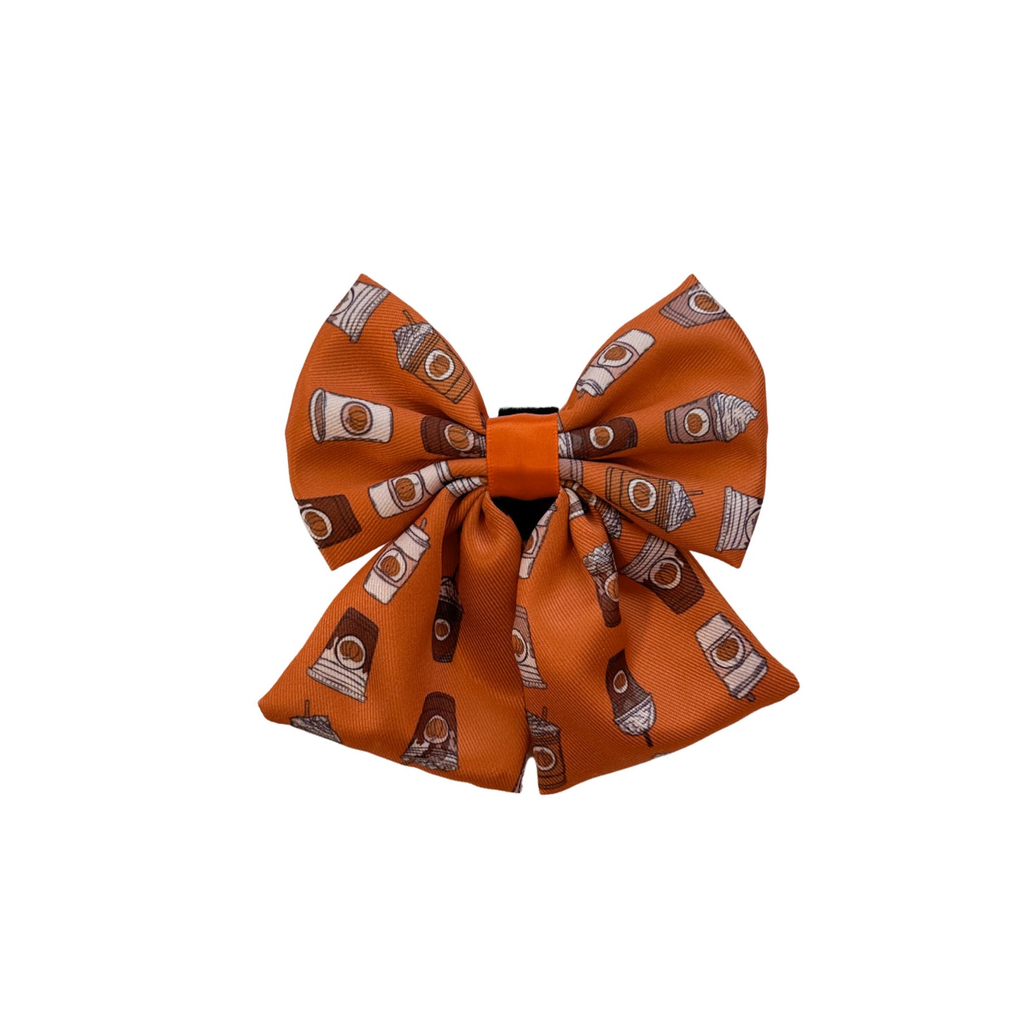 Pumpkin Spice Dog Bow