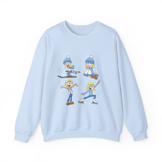 Winter Lizzie crewneck