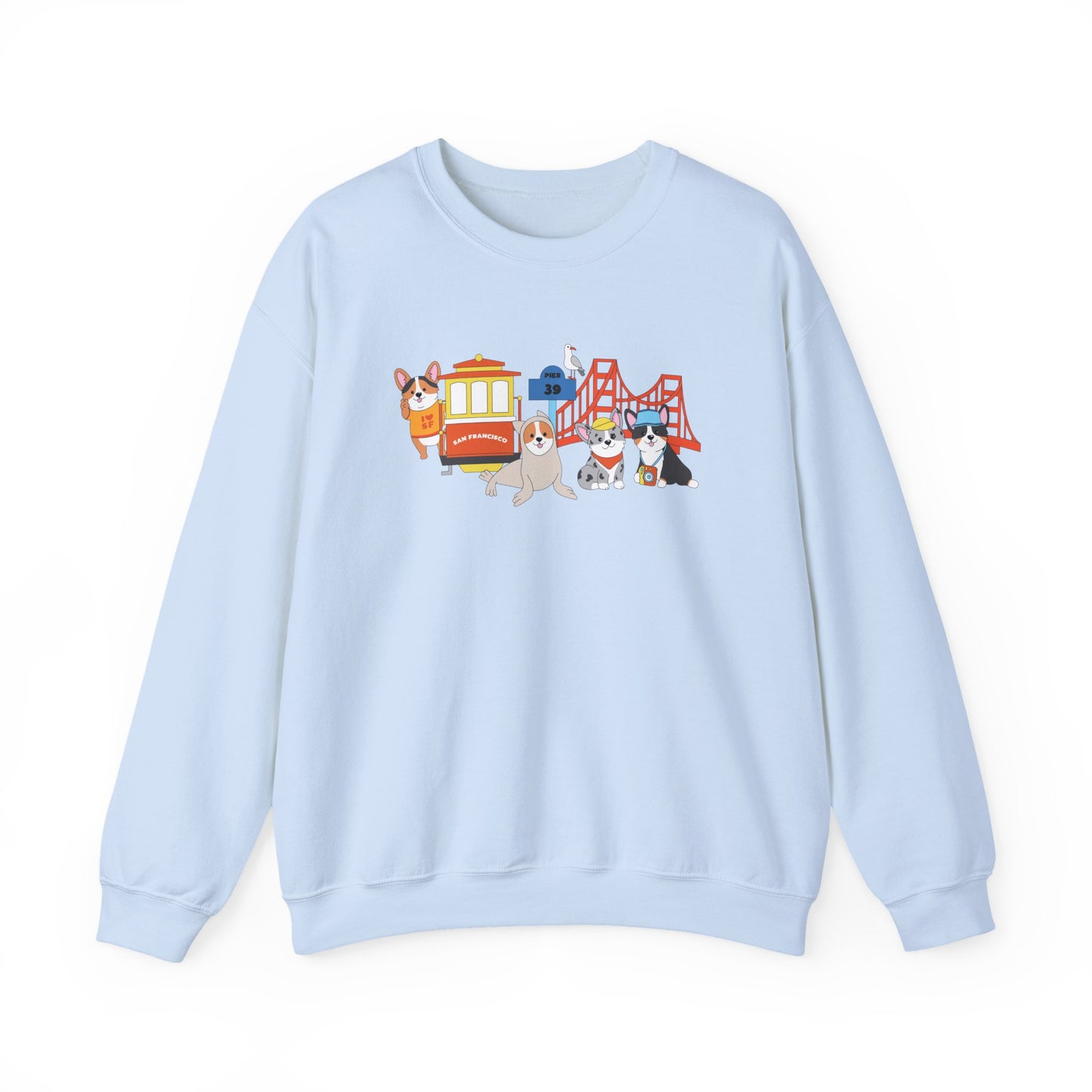 San Fran Corgs crewneck