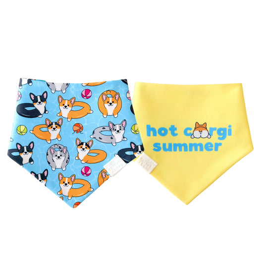 Hot Corgi Summer (pick your corgi & color)