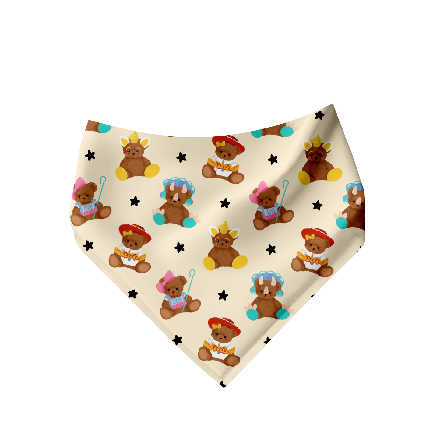 PRE-ORDER Toy Story (pick 2 prints for a custom reversible bandana)