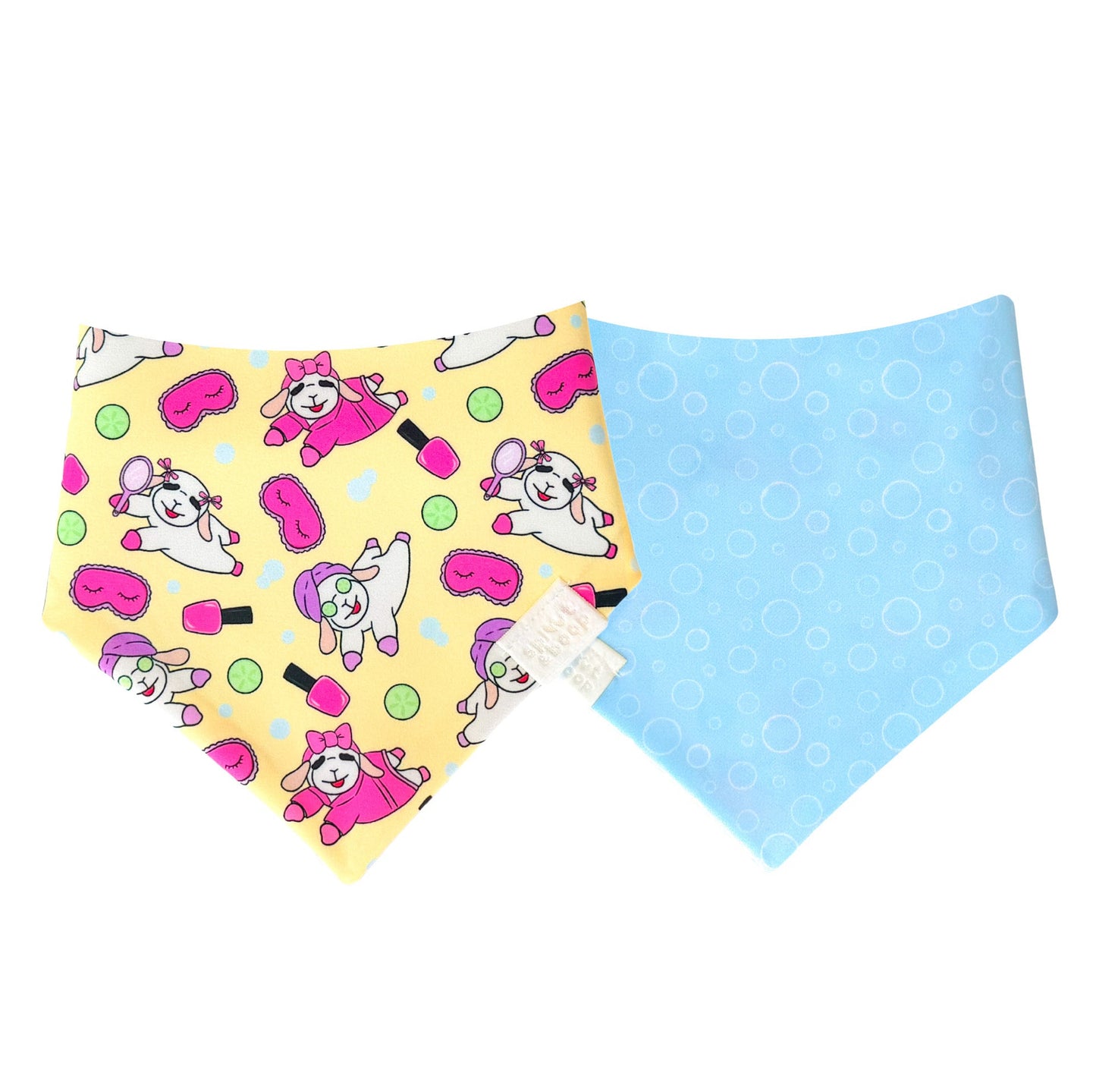 Spa Lamby (Memphis’ Birthday bandana)