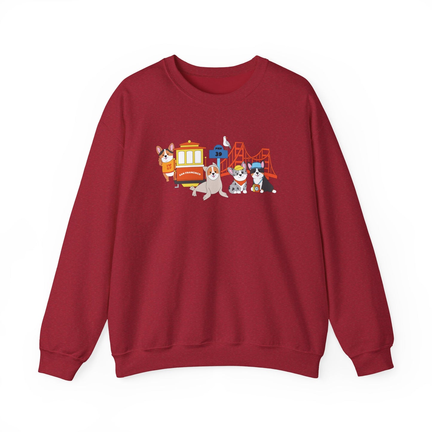 San Fran Corgs crewneck